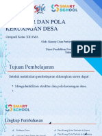 STRUKTUR DAN POLA KERUANGAN DESA