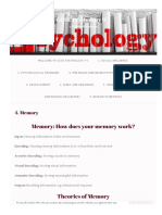 Tuxfordpsychology91 Wordpress Com 4 Memory