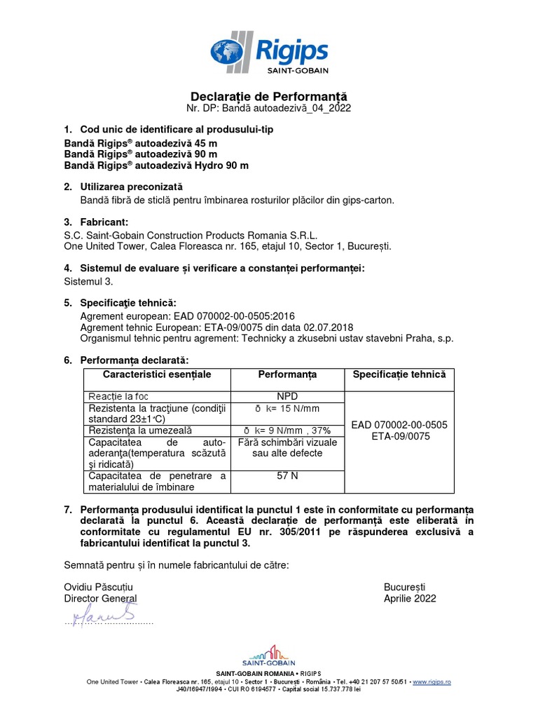 DOP - Banda Armare Rosturi Rigips Din Fibra Sticla Autoadeziva ...