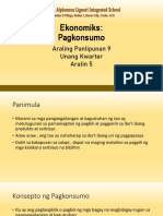 AP 9 Ekonomiks Q1 LM5 Pagkonsumo