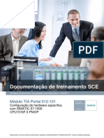 Documentação de Treinamento SCE: Módulo TIA Portal 012-101