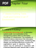 Chapter Four Information Technology and Auditing