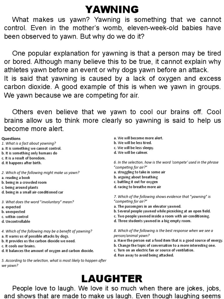 Phil iri pdf laughter anger