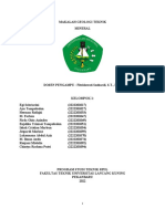 Cover Kata Pengantar Daftar Isi Kelompok 1 Mineral