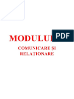 Modulul I Comunicare Si Relationare