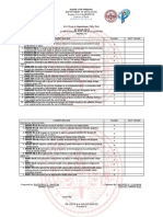 Competencies Report 4th Quarter - Grade 10 Mapeh