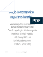 Tema_10_indução Eléctrica e Magnetismo Da Matéria