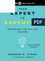 From Expert To Executive Mastering The SOPs of Leading (Edward E. Tyson Michael Ashley)