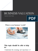 Business Valuation Part 1 Lorelei R. Danila