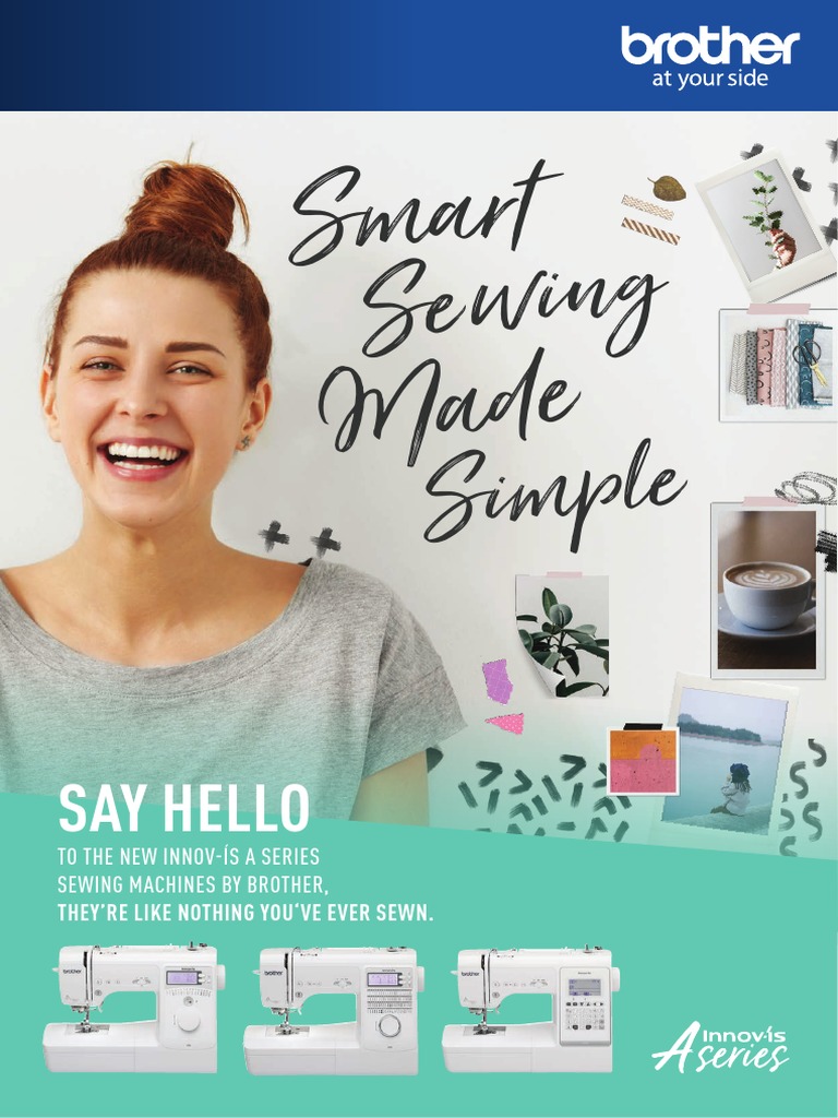 Innov is a16 brochure pdf sewing machine sewing