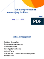 Baddi - Skincare Site Fire Incident 09