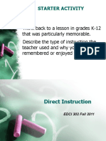 Direct Instruction 2011
