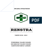 Rencana Strategis PKM Talang Padang