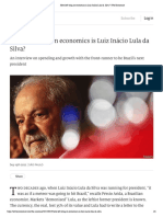 How Left-Wing On Economics Is Luiz Inácio Lula Da Silva - The Economist