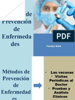 Metodos de Prevencion de Enfermedades