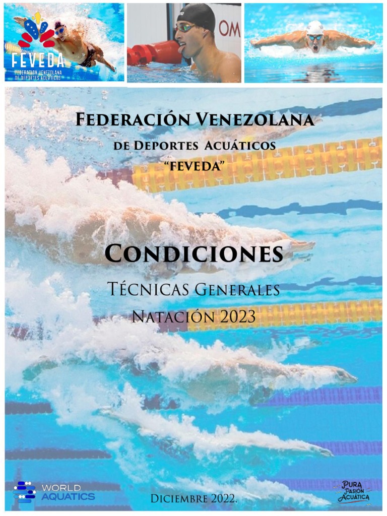 Marcas Mínimas FEVEDA 2025 | PDF | Nadando | Natación (deporte)