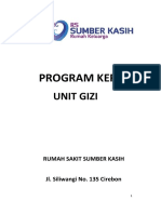 Program Kerja Unit Gizi 2022