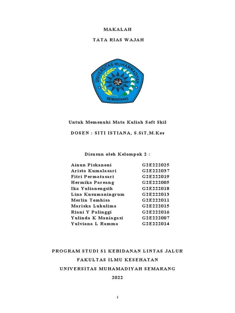 Teori dan Jenis Tata Rias Wajah | PDF | Seni & Disiplin Bahasa | Seni