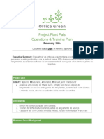 Plant Pals Operations & Training Plan
