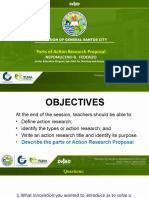 Parts of Action Research Proposal