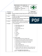 PDF Sop Perawatan Luka Pre Operasi - Compress
