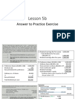 Lesson 5x Practice Exercises Solutions