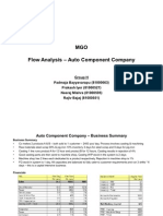 MGO - Flow Analysis Auto Component Co - Group H