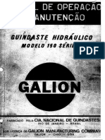 Galion 150 A - Operação