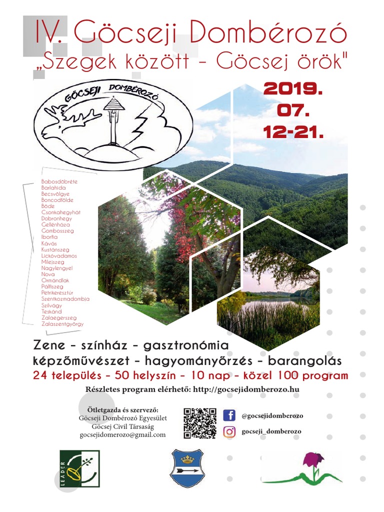 Dombérozó Programfüzet - 2019 1 | PDF