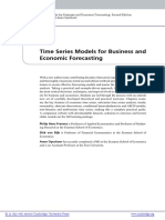 Time Series Models For Business and Economic Forecasting: Second Edition Philip Hans Franses, Dick Van Dijk and Anne Opschoor