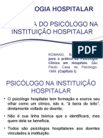 AULA 4 - Princípios Para a Prática Clínica Em Hospitais (CAP I)