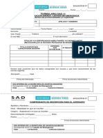 Form SAD 11 Declaracion Jurada EMERGENCIA