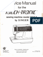 Singer Touch-Tronic 2010A Service Manual