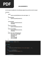 Java Assignment 2