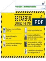 D (SHE) M - 812 - 29.10.2021 - Safety Tips During Rain