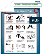 D (SHE) M - 1094 - 08.09.2022 - Conveyor Safety Tips