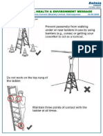 D (SHE) M - 1108 - 22.09.2022 - Working at Height - Ladder Safety