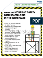 D (SHE) M - 1103 - 17.09.2022 - Working at Height Safety With Scaffolding in Workplace