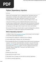 Python Dependency Injection