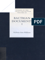 Sims-Williams Bactrian Documents Part 1