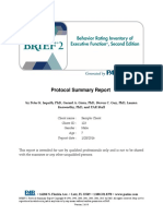 BRIEF2 Protocol Summary Report Sample