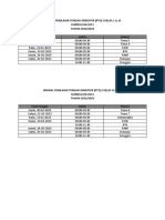 Jadwal Penilaian Tengah Semester 2