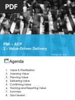 2 - Value-Driven Delivery