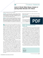 Evaluation and Management of Chronic Kidney Disease- Synopsis of the Kidney Disease 2012