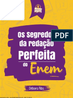 SEGREDOS DA REDAÇÃO PERFEITA DO ENEM (Atualizado)