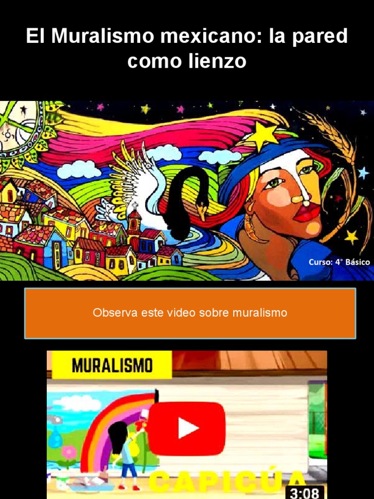 4Basico Muralismo PDF Pinturas Las artes