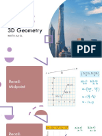 3D Geometry