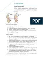 Respiración Abdominal