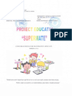 Proiect Educativ Super Mate