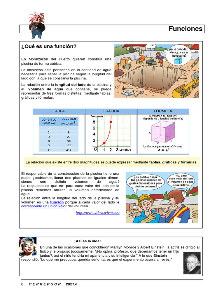 Semana 6 - Inecuaciones Lineales - Funciones - Letras | PDF | Función ...